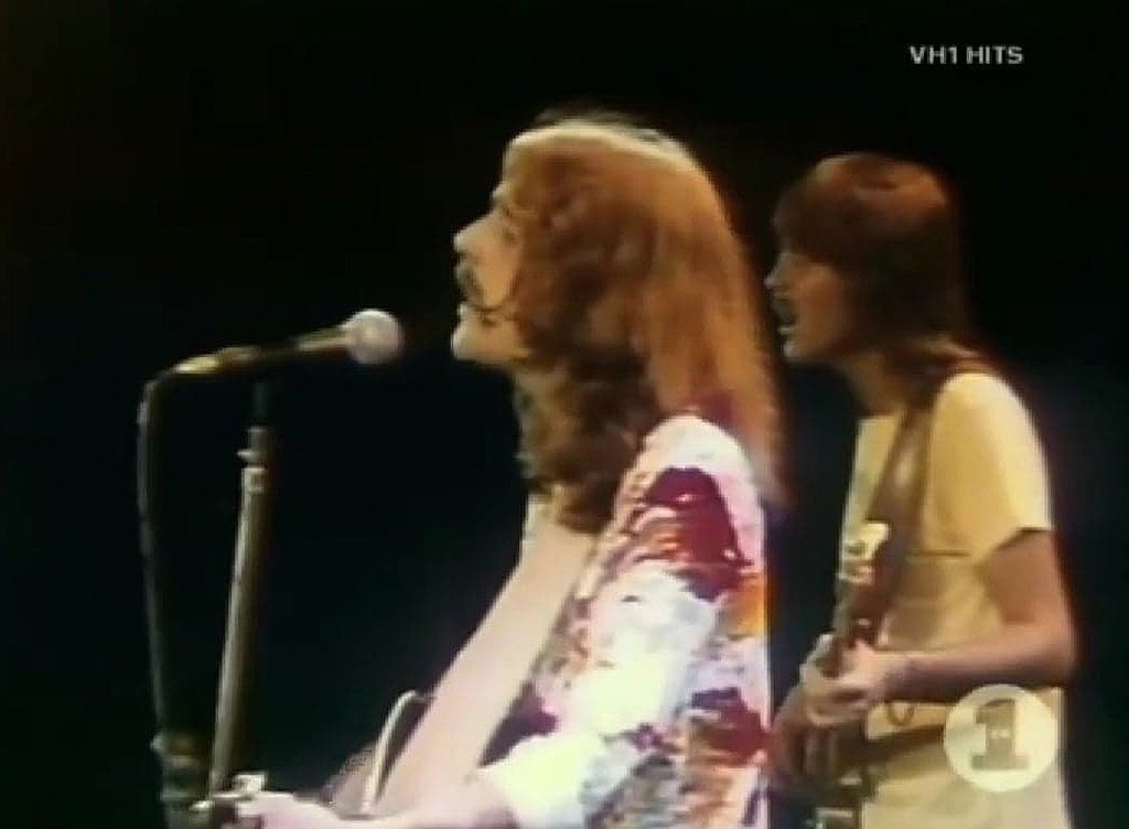 Eagles In Concert TV show taping at UCLA 1973 Randy Meisner Hearts On